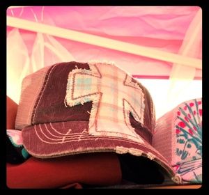 Cross trucker ball cap